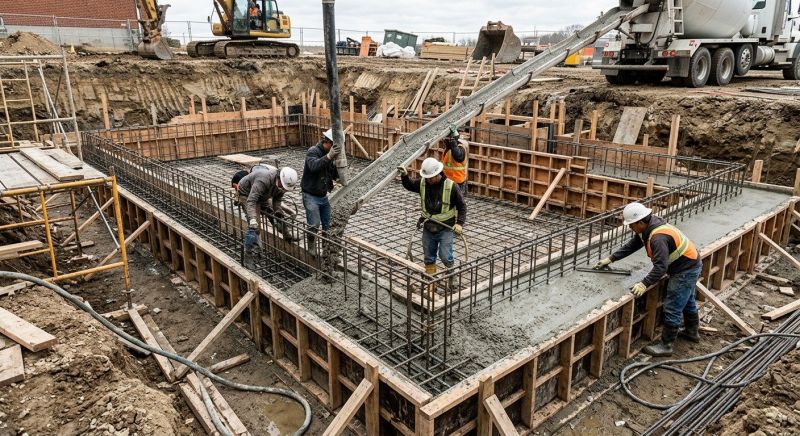 Basement Concrete Installation in Montgomery County, MD