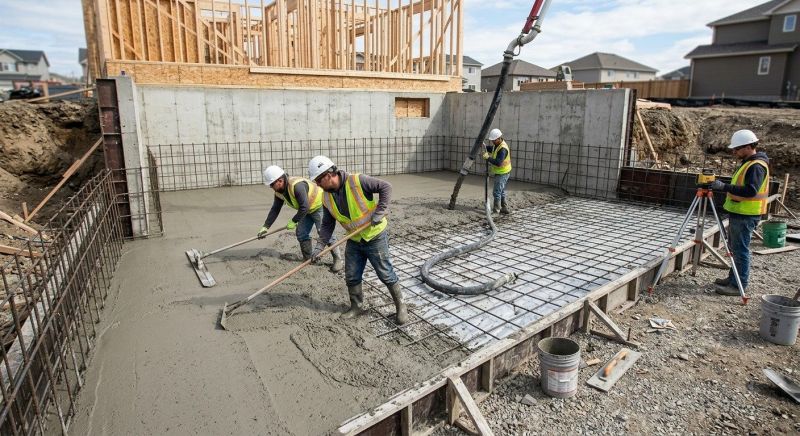 Basement Concrete Installation in Rockville, MD