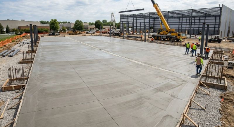 Commercial Slab Construction in Arlington County, VA