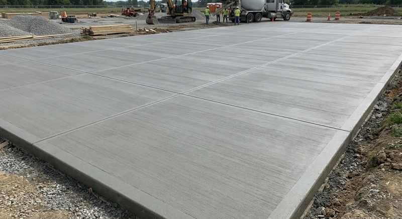 Commercial Slab Installation in Laurel, MD