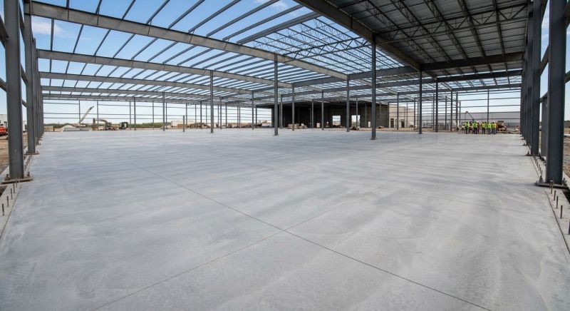 Commercial Slab Installation in Springfield, VA