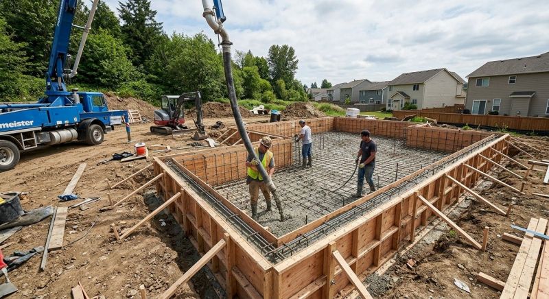 Concrete Foundation Installation in Poolesville, MD