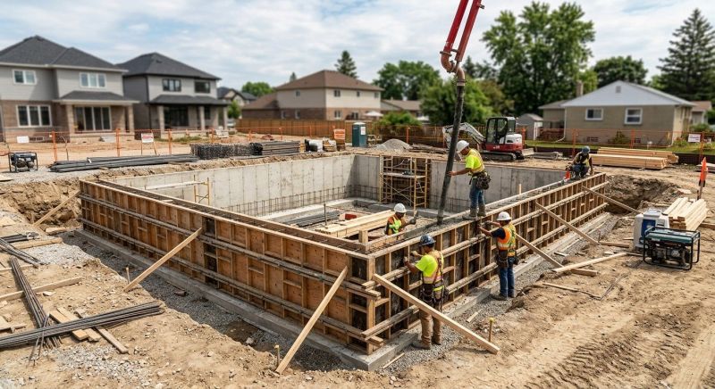 Foundation Construction in Alexandria, VA