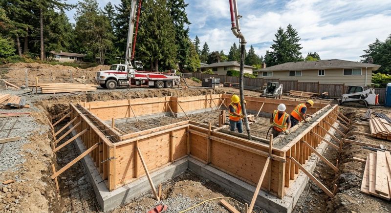 Foundation Construction in Fort Washington, MD