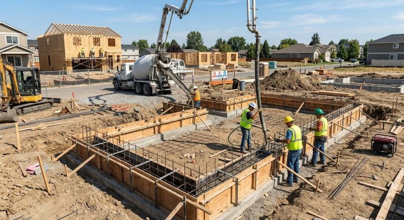 Foundation Construction in Poolesville, MD