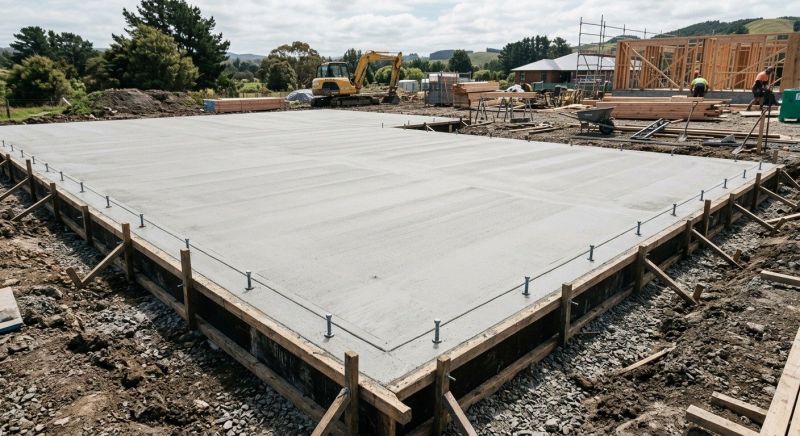 Foundation Slab Construction in Bethesda, MD